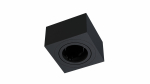 Ceiling spotlight fixture SPOT CARO square black